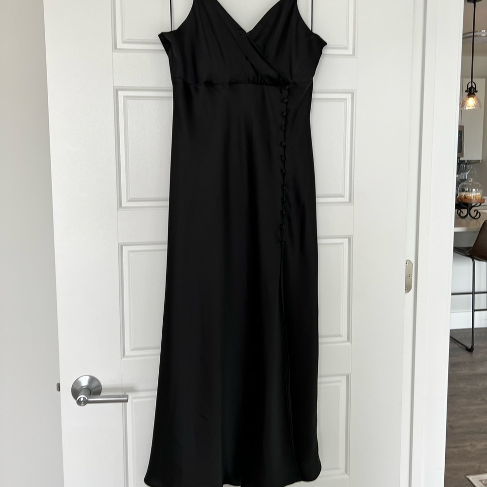 NEW ZARA BLACK COCKTAIL DRESS